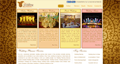 Desktop Screenshot of goaweddingdecorators.com